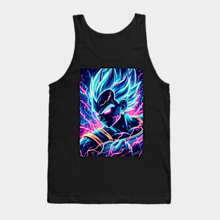 Vegeta super saiyan neon Tank Top